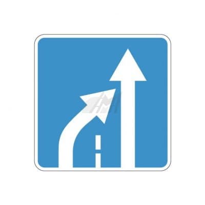 купить дорожный знак 5.15.5д, 5.15.6д Конец полосы в Ессентуках
